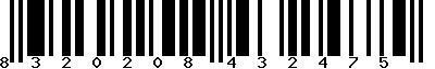 EAN-13 : 8320208432475