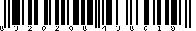 EAN-13 : 8320208438019