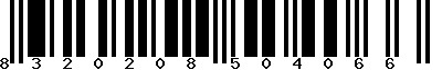 EAN-13 : 8320208504066