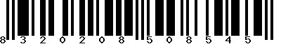 EAN-13 : 8320208508545