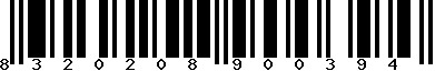 EAN-13 : 8320208900394