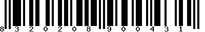 EAN-13 : 8320208900431