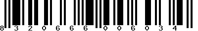 EAN-13 : 8320666006034