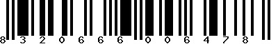 EAN-13 : 8320666006478