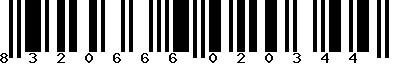 EAN-13 : 8320666020344