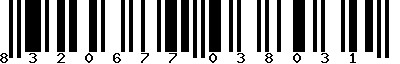 EAN-13 : 8320677038031