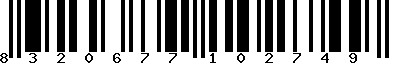 EAN-13 : 8320677102749