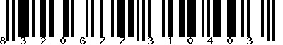 EAN-13 : 8320677310403