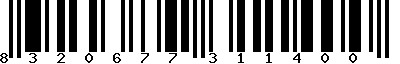 EAN-13 : 8320677311400