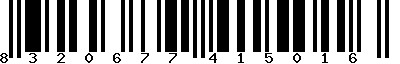 EAN-13 : 8320677415016