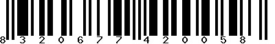 EAN-13 : 8320677420058