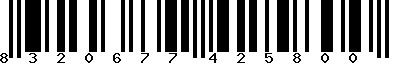 EAN-13 : 8320677425800