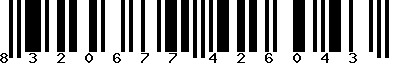 EAN-13 : 8320677426043