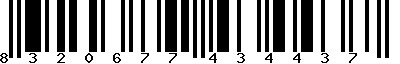 EAN-13 : 8320677434437