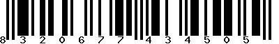 EAN-13 : 8320677434505
