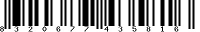 EAN-13 : 8320677435816