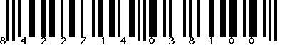 EAN-13 : 8422714038100