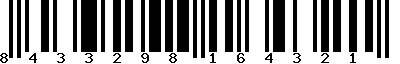 EAN-13 : 8433298164321