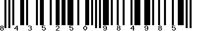 EAN-13 : 8435250984985