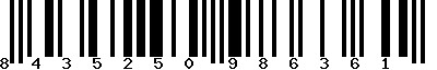 EAN-13 : 8435250986361