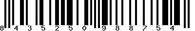 EAN-13 : 8435250988754