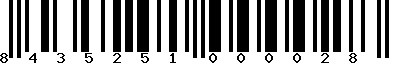 EAN-13 : 8435251000028