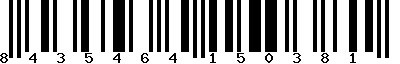 EAN-13 : 8435464150381