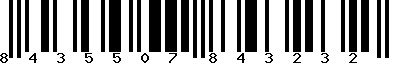 EAN-13 : 8435507843232