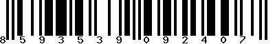 EAN-13 : 8593539092407